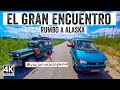 VIAJAR VALE LA PENA se suma a la caravana y CAMBIA EL RUMBO DEL VIAJE | Ushuaia a Alaska en furgo