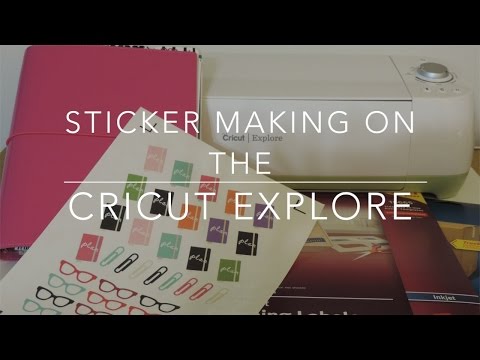How I Make Planner Stickers on My Cricut Explore How I Make Planner Stickers on My Cricut Explore