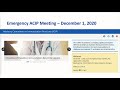 December 2020 ACIP Meeting - Welcome & COVID-19 vaccine