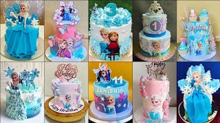 Frozen Elsa Birthday Cake Ideas 2022/Cake For Birthday/Disney Princess Elsa Cake/Girls Birthday Cake