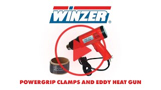 Gates PowerGrip Clamps and Eddy Electronic Heat Gun