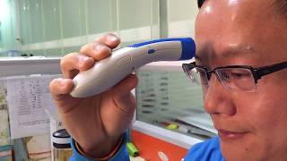 How to use JXB183 infrared thermometer