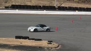 240106キョウセイ こ ジムカーナ練習会 1106 ロードスターITO