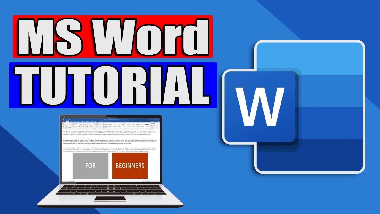 Microsoft Word Tutorial For Beginners - Complete Course - YouTube