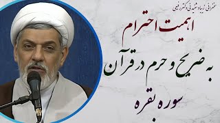 استاد رفیعی| سخنرانی بسیار شنیدنی با موضوع اهمیت احترام به ضریح و حرم اهل بیت علیهم السلام در قرآن