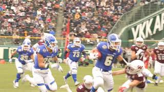 『第73回甲子園Bowl』プレー動画No.4（2018年12月16日　阪神甲子園球場）