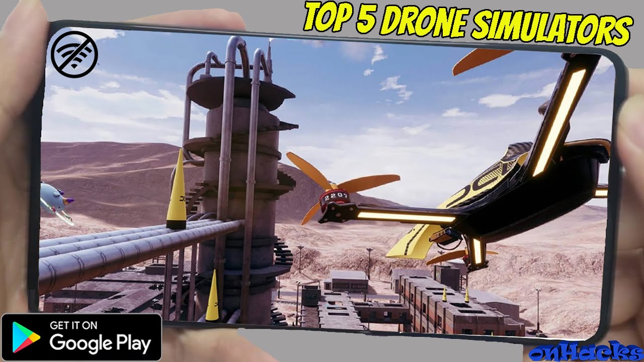 Top 5 Drone Simulator Games | Best Drone Games For Android | Real Life ...