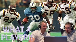 British Guys Barry Sanders Reaction - Top 50 RIDICULOUS NFL Plays!!