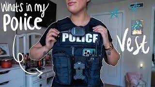 Police Vest carrier setup as a female police officer 2023 | Stefanie Rose