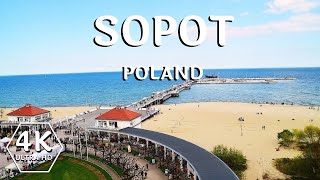 Sopot City in Poland | Sopot Drone Footage | 4K UHD