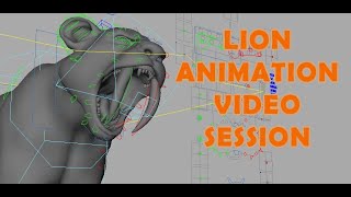 Lion Animation Video Session | Photo Realistic Creatures in Movies | Griffin Animation Academy