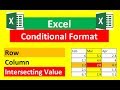 Excel Conditional Format Row, Column & Intersecting Cell -  Excel Magic Trick 1572