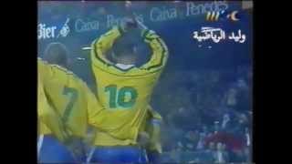 هدف "ريفالدوا " الثاني للبرازيل في برشلونة ودية عام 99 م تعليق عربي