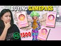 BUYING ALL GAMEPASSES IN DRESS TO IMPRESS (Roblox)