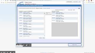 Requesting Courses in Skyward