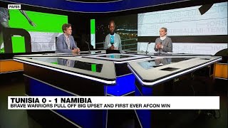 AFCON 2024: Namibia's Brave Warriors pull off first ever AFCON win against Tunisia • FRANCE 24