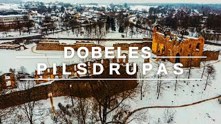 Dobeles Livonijas ordeņa pilsdrupas, kapellas atjaunošana  2020/21 gads, Dobele Castle Ruins, Latvia