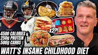 JJ Watt Lays Out INSANE Diet That Build He & TJ Watt NFL Monsters | Pat McAfee Show