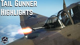 Greatest Tail Gunner Highlights! World War II Dogfighting Flight Sim IL2 Sturmovik Great Battles