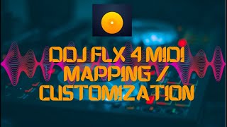 DDJ Flx 4 customization tutorial with MIDI mapping (using Djay app)