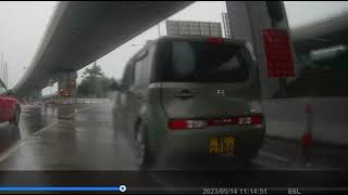 車CAM直擊 - WL2580 跟尾匯入唔得？落雨濕濕夾上嚟想累街坊咩