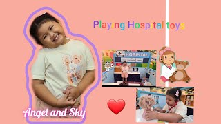 Playing Hospital toys; #doctorfunny  #hospitalgame #kidzoona #kidsvideo  #angelove