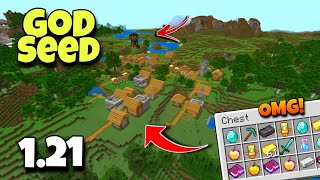 🔥[God Seed] For Minecraft Bedrock And Pocket Edition 1.21 | Seed Minecraft 1.21 | Minecraft Seeds