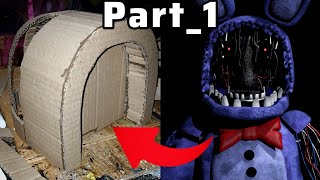 How to Make Withered Bonnie Mask with Cardboard | Part 1 | FNAF Cosplay Tutorial