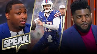 Does Josh Allen get a pass for his play in Bills' Divisional Round loss to Bengals? | NFL | SPEAK