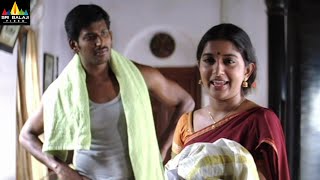 Pandem Kodi Movie Scenes | Meera Jasmine Comedy with Vishal | Telugu Movie Scenes @SriBalajiMovies