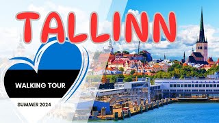 🇪🇪 Tallinn, Estonia (4K) : A Walking Tour Through Medieval Charm and Modern Wonders 🏰🇪🇪