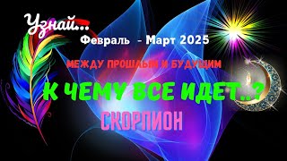 🔴СКОРПИОН♏УЗНАЙ— К ЧЕМУ ВСЕ ИДЕТ? ФЕВРАЛЬ МАРТ 2025🔥ПЕРЕХОД МЕЖДУ ПРОШЛЫМ И БУДУЩИМ🧿Tarò Ispirazione