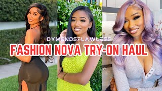 HUGE FASHION NOVA TRY-ON HAUL | @Dymondsflawless