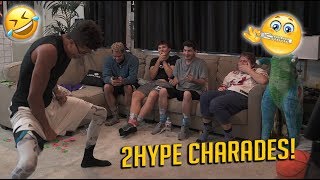HILARIOUS 2HYPE HOUSE CHARADES CHALLENGE!