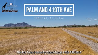 Palm and 419th Ave | 5-Acre Oasis with Majestic Mountain Views in Tonopah!