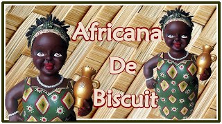 Como fazer uma africana em biscuit