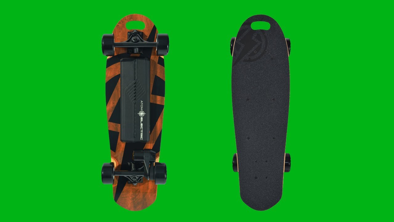 Atom B10 Electric Skateboard - YouTube