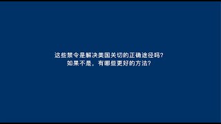 行政禁令是解决美国关切的正确途径吗？