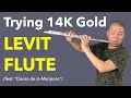 Trying a Levit 14K Gold Flute (feat. Valerie Coleman's 