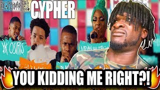 DaBaby, Megan Thee Stallion, YK Osiris and Lil Mosey's 2019 XXL Freshman Cypher (REACTION!)
