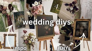 DIY WEDDING DECOR | saving money on our stunning dream wedding