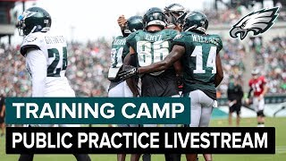 Live At 2018 Training Camp For Public Practice | Philadelphia Eagles