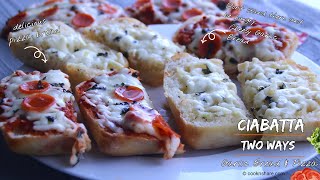 Cheesy Garlic Bread Made Easy  - Pizza Combo