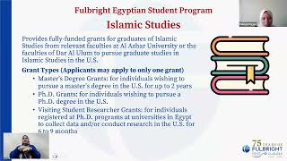 Islamic Studies Grant Information Session