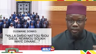 Langage de vérité du PM Ousmane Sonko \