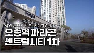 오송파라곤 센트럴시티1차 상권 & 단지내부 조경 임장