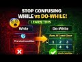 STOP Confusing While vs Do-While! Learn This (Java #27)