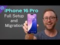 How to Setup a NEW iPhone 16 or 16 Pro AND Transfer Your Data!
