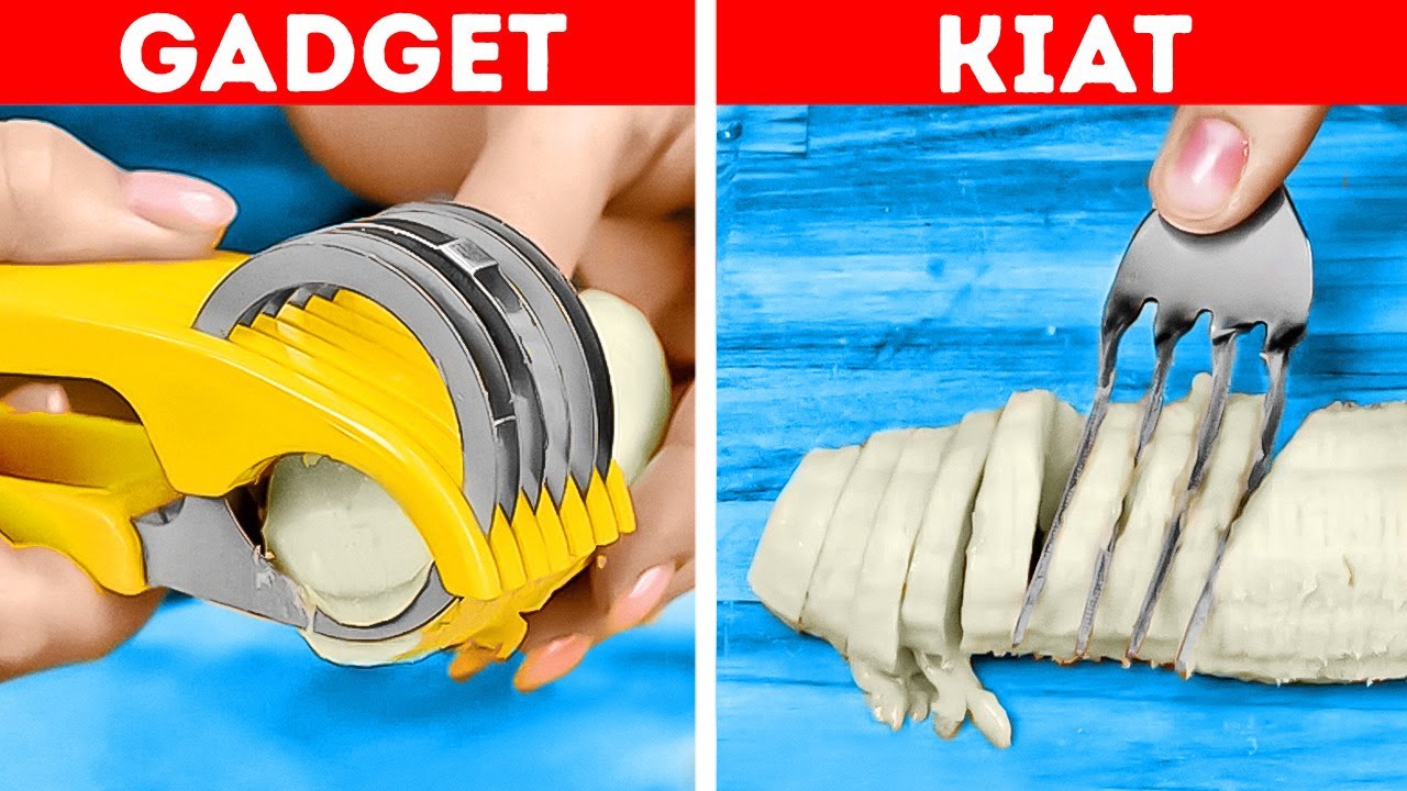 GADGET VS KIAT || Trik Dapur Pintar Dan Gadget Memasak Untuk Menghemat ...