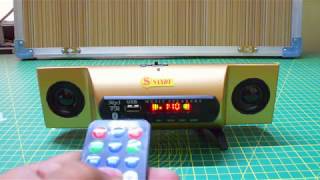 PVC USB/FM/Bluetooth Player